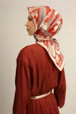 ARMİNE Sura İpek Eşarp 2025 İlkbahar Yaz 9303-85 - Görsel 2