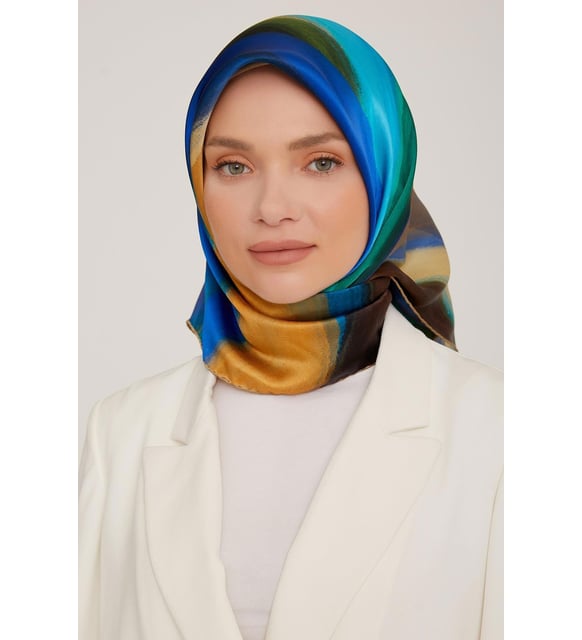 armine-nostalji-serisi-twill-ipek-esarp-8826-04nt- ARMİNE Sura İpek Eşarp Nostalji 8826-04
