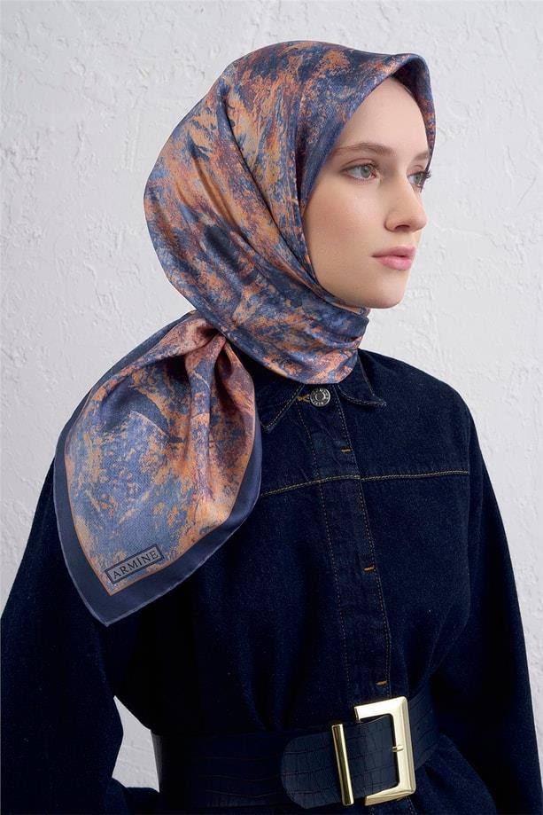 armine-tivil-saf-ipek-esarp-9433-50-ma-cbd607 ARMİNE Sura İpek Eşarp 2025-2026 Sonbahar Kış 9433-50
